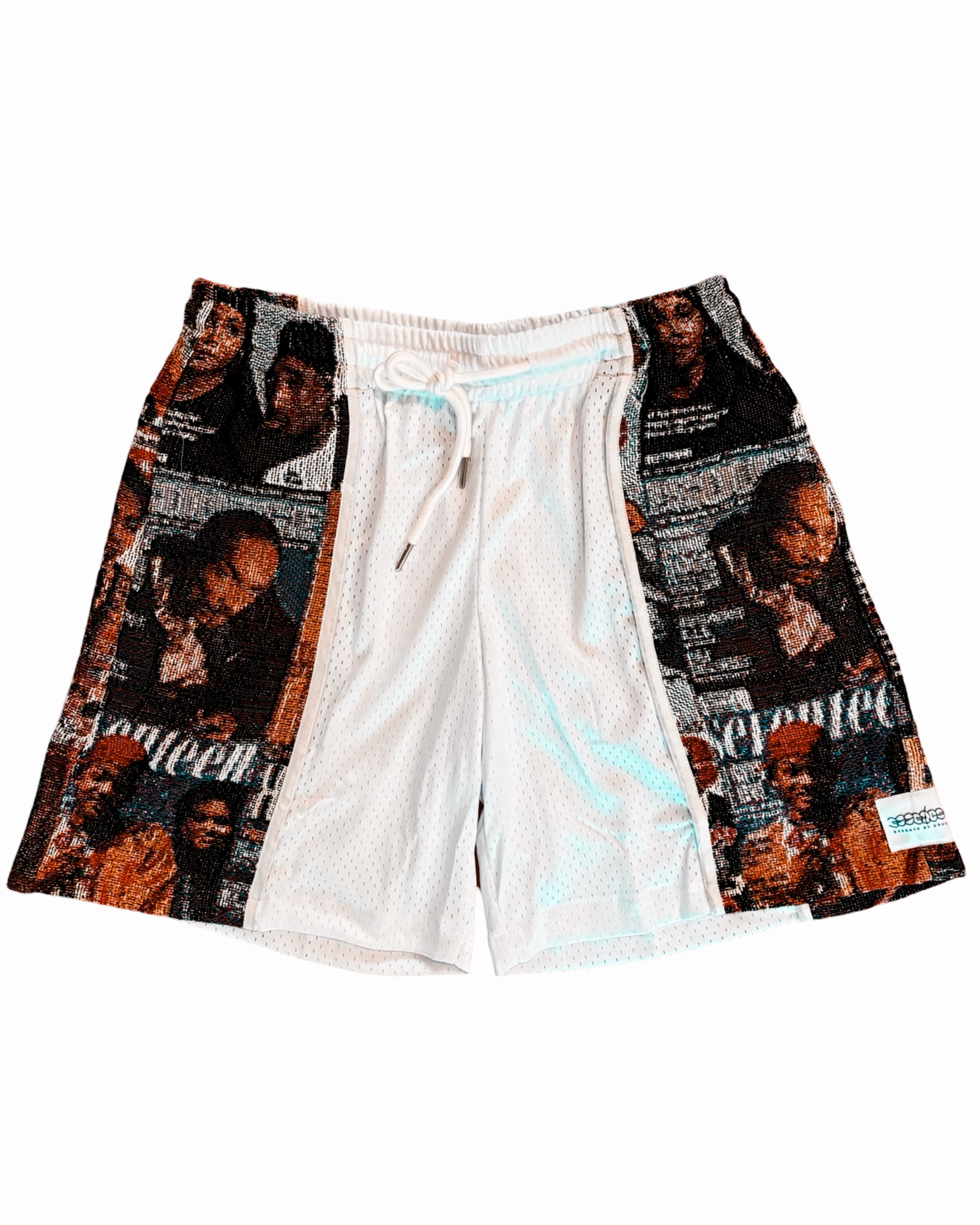 (2024) ESSENCE ’90’S MAGAZINE’ JERSEY SHORTS